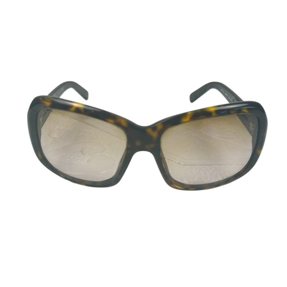 Prada Women’s Oversized Tortoise Shell Sunglasses - Picture 1 of 9